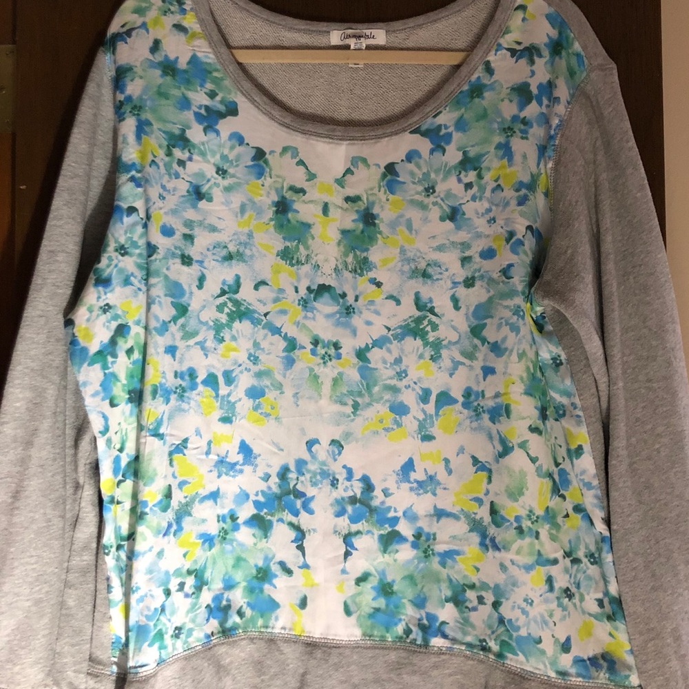 Aeropostale Floral Sweatshirt